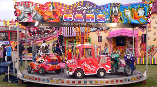 Stars & Cars Childrens Fairground Ride